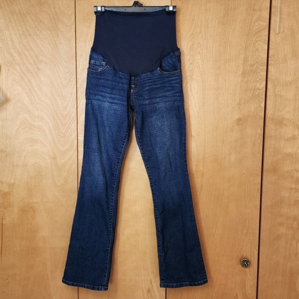 Old navy maternity jeans full panel bootcut size 4